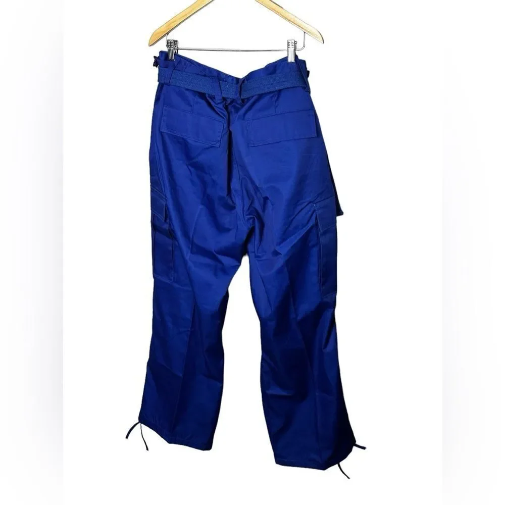REGAL WEAR CARGO TWILL PANTS WITH BELT - ROYAL 42 32